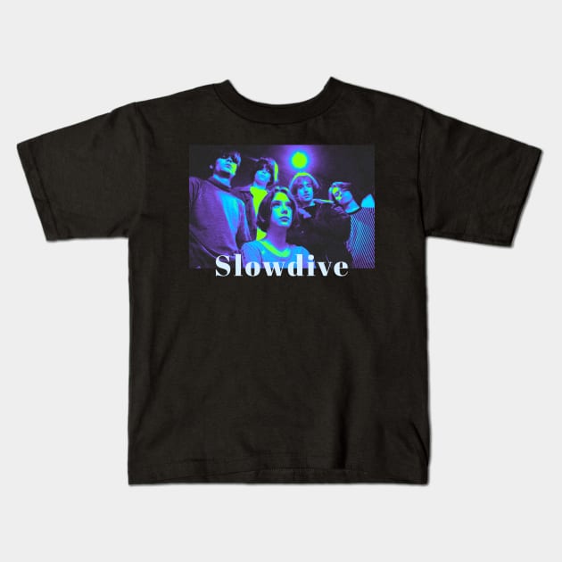 Slowdive - shoegaze Kids T-Shirt by podni cheear